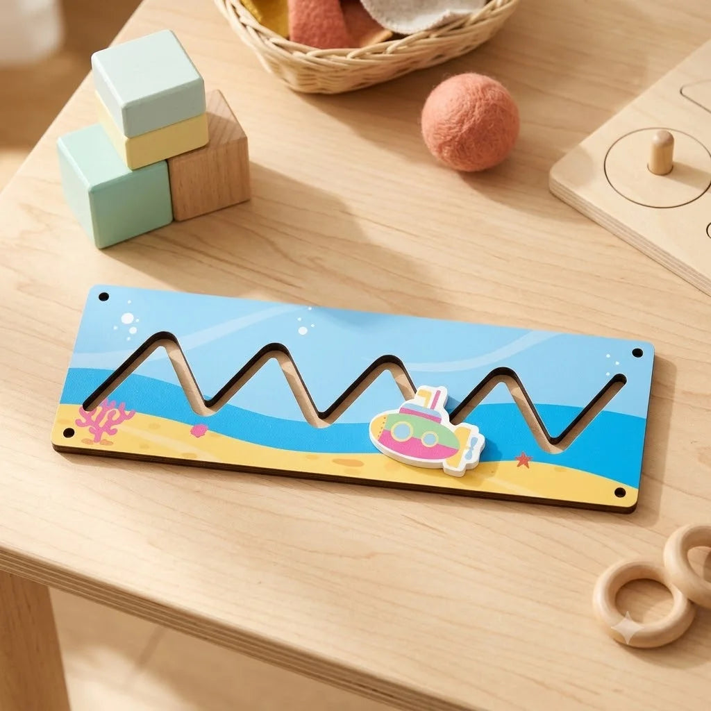 Kit Montessori pour Tableau d'Activités (Busy Board DIY) – Jouets Sensoriels en Bois