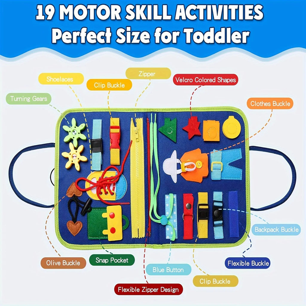 Planche d'Activités – Busy Board Éducatif