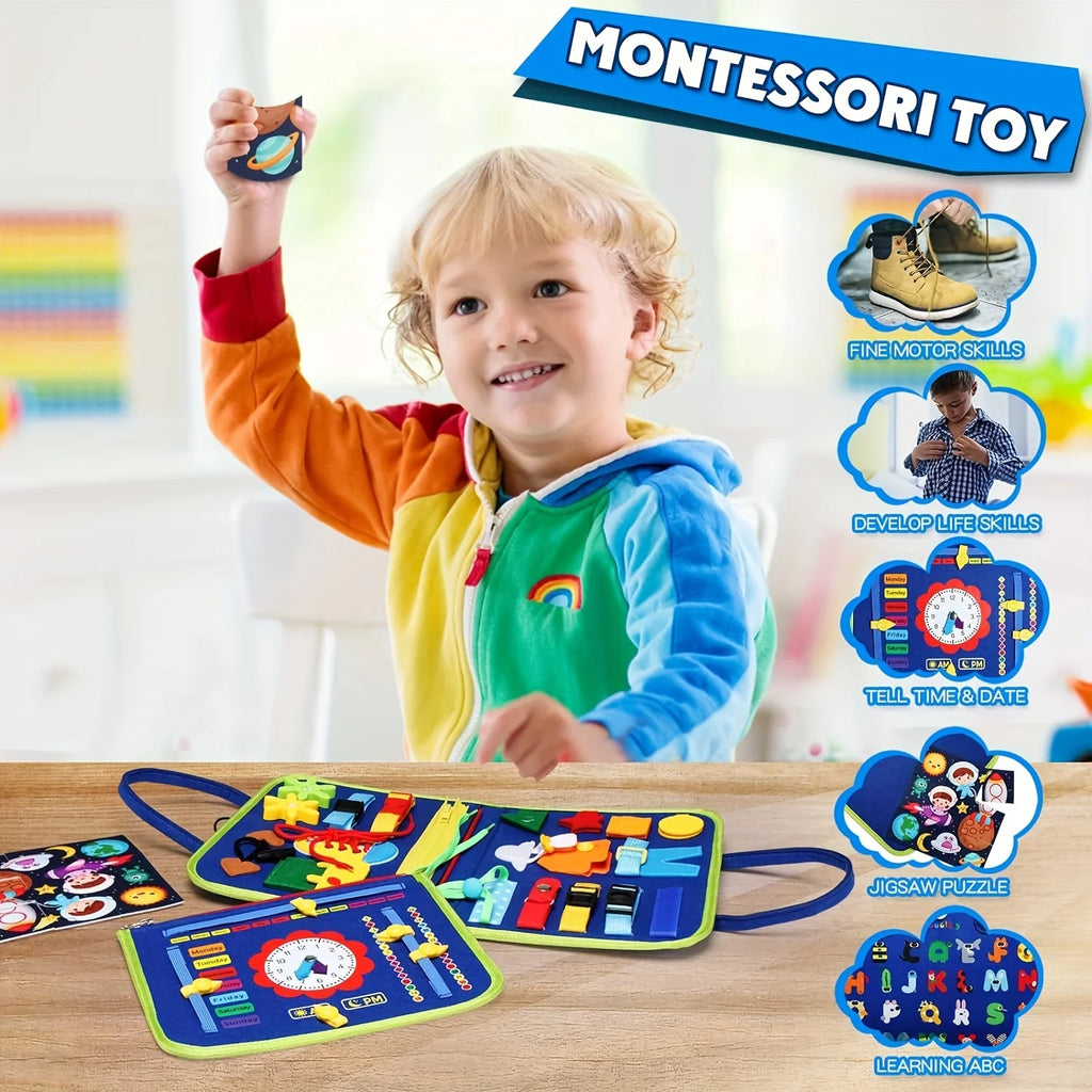 Planche d'Activités – Busy Board Éducatif