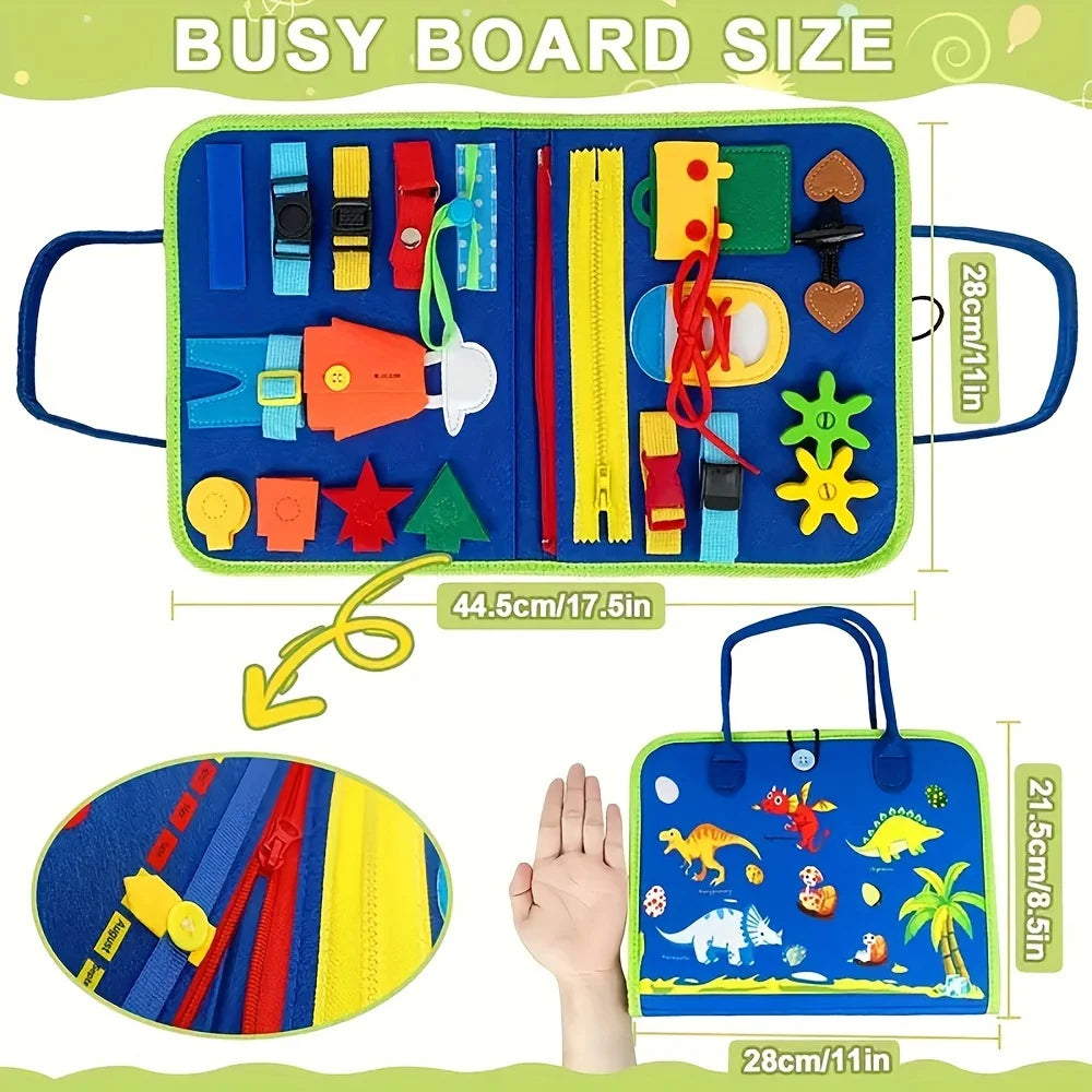 Planche d'Activités – Busy Board Éducatif