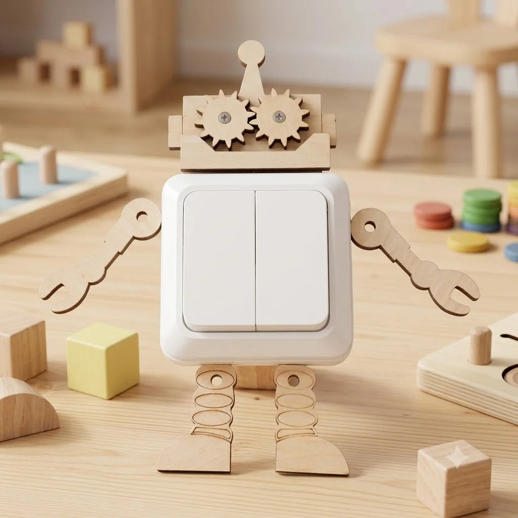 Kit Montessori pour Tableau d'Activités (Busy Board DIY) – Jouets Sensoriels en Bois