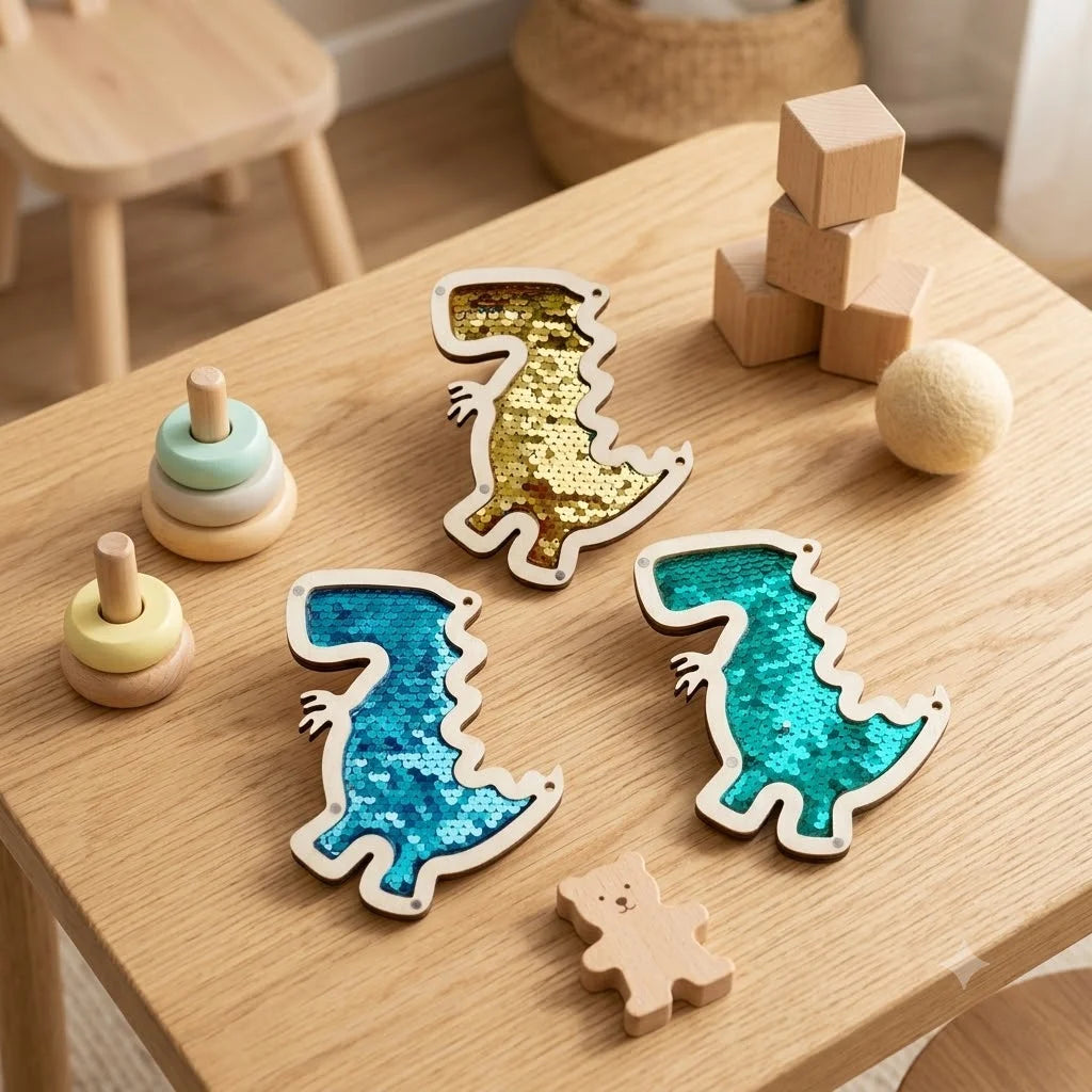 Kit Montessori pour Tableau d'Activités (Busy Board DIY) – Jouets Sensoriels en Bois