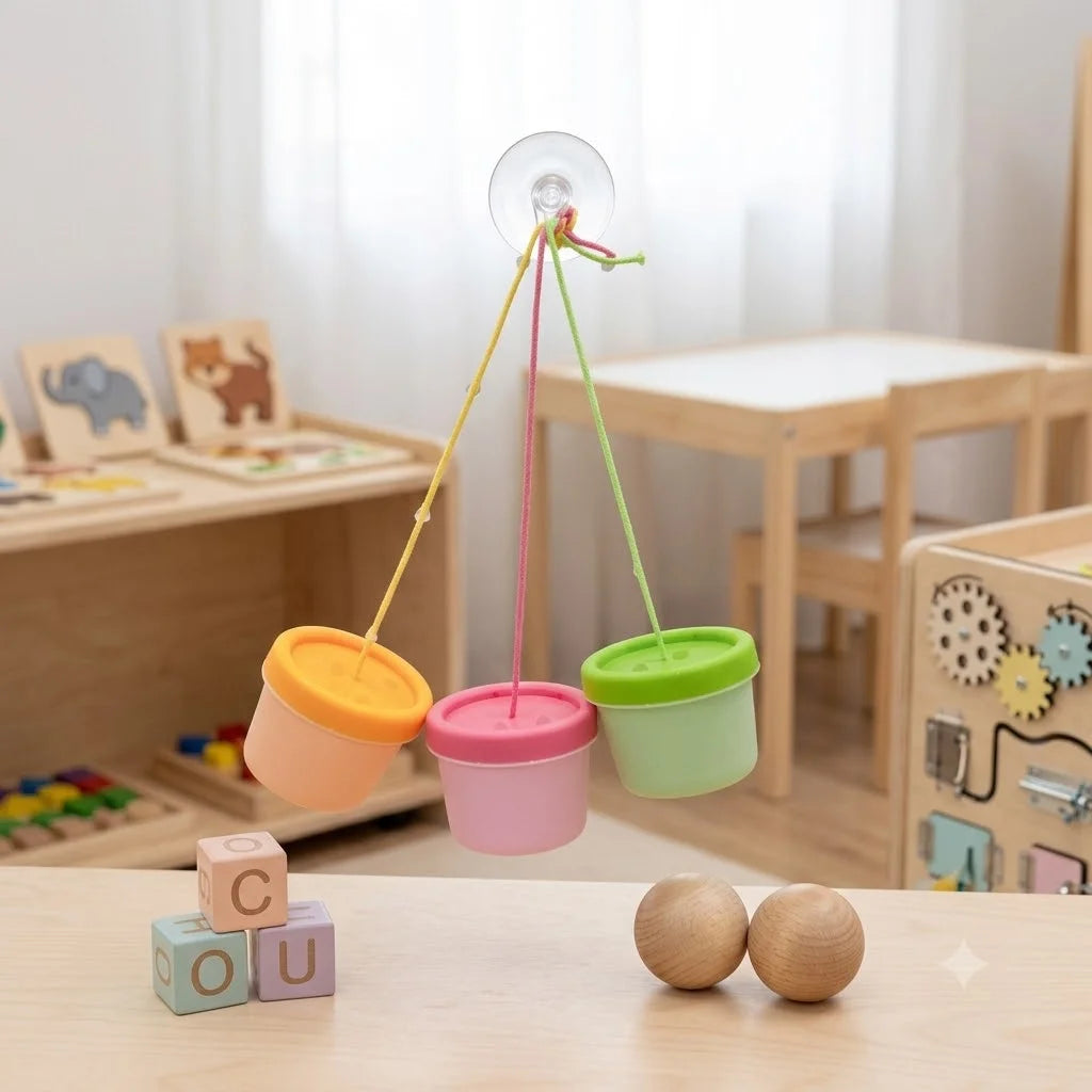 Kit Montessori pour Tableau d'Activités (Busy Board DIY) – Jouets Sensoriels en Bois