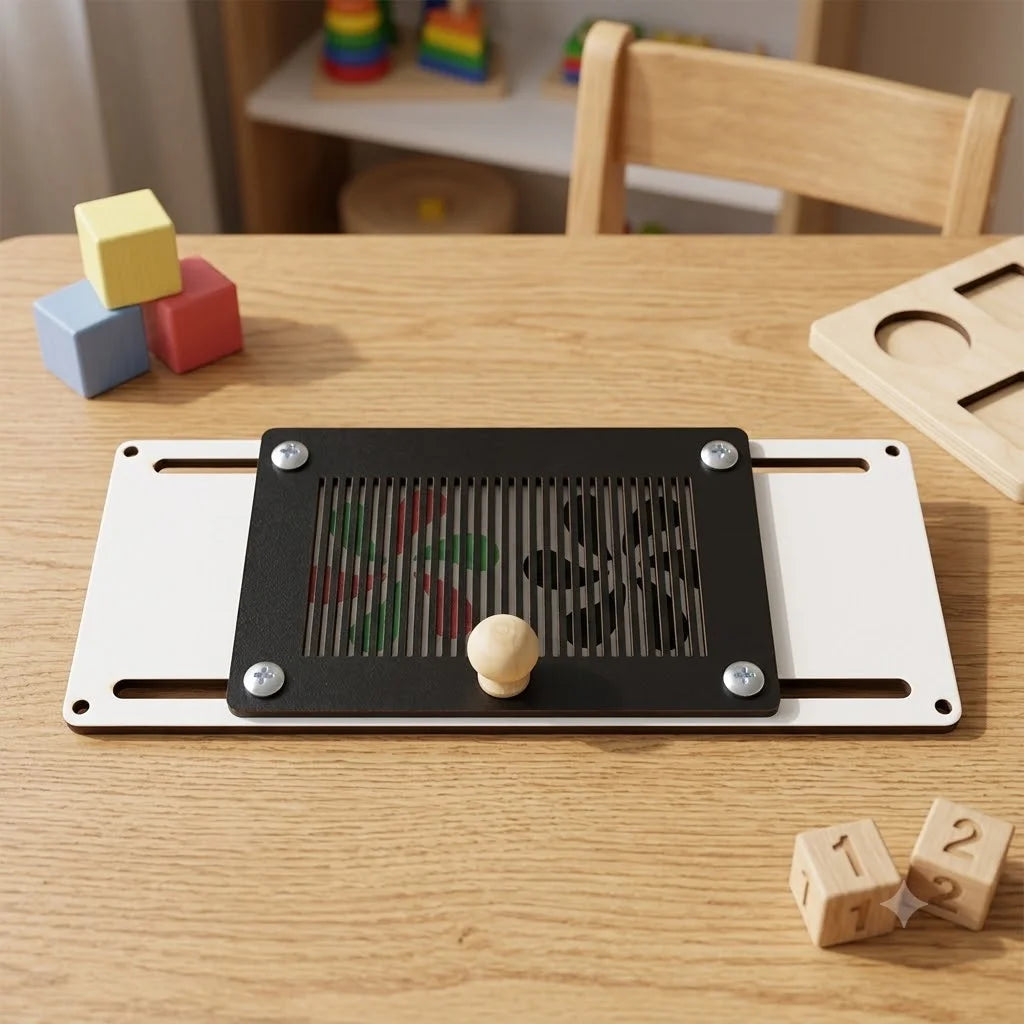 Kit Montessori pour Tableau d'Activités (Busy Board DIY) – Jouets Sensoriels en Bois