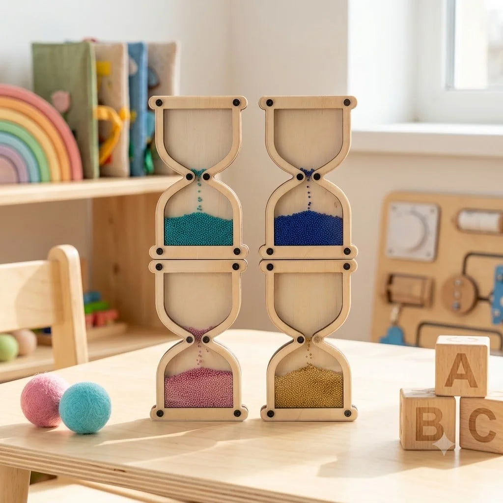 Kit Montessori pour Tableau d'Activités (Busy Board DIY) – Jouets Sensoriels en Bois