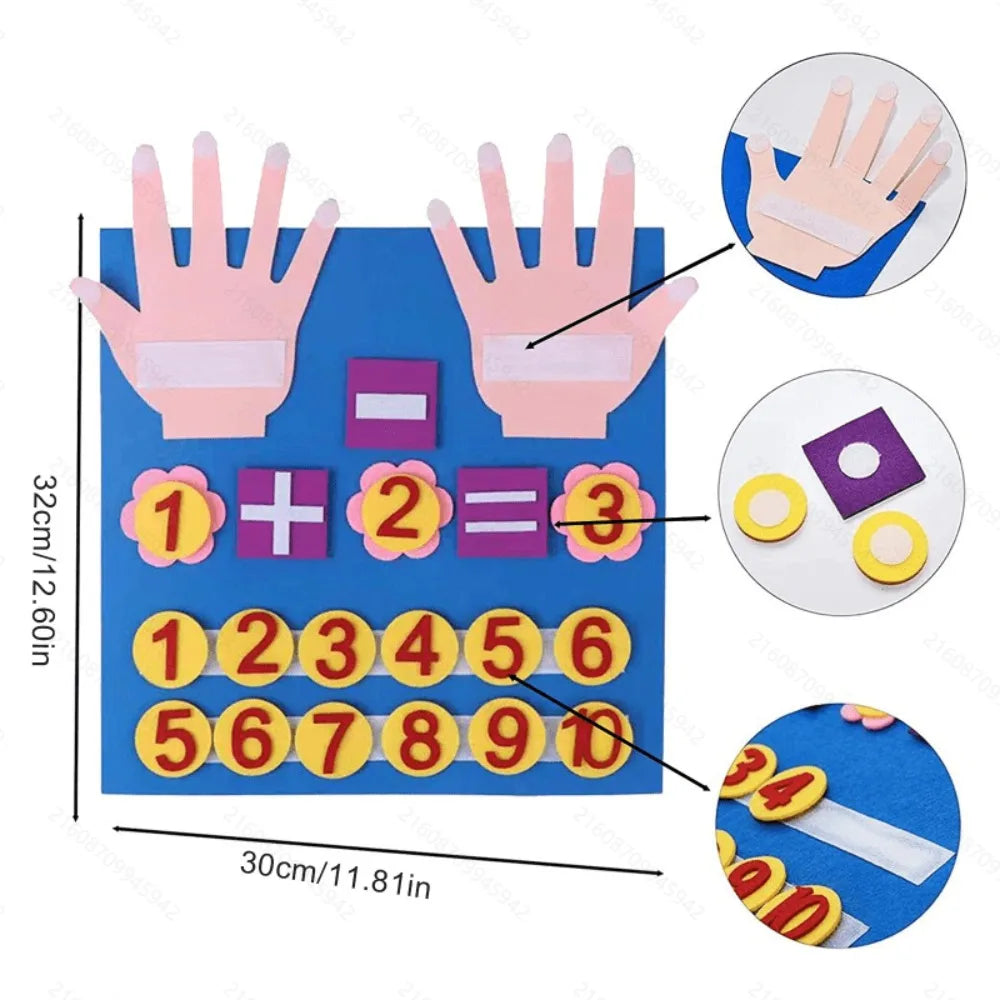 Tableau à Chiffres – Apprendre à Compter, Additionner et Soustraire en Jouant